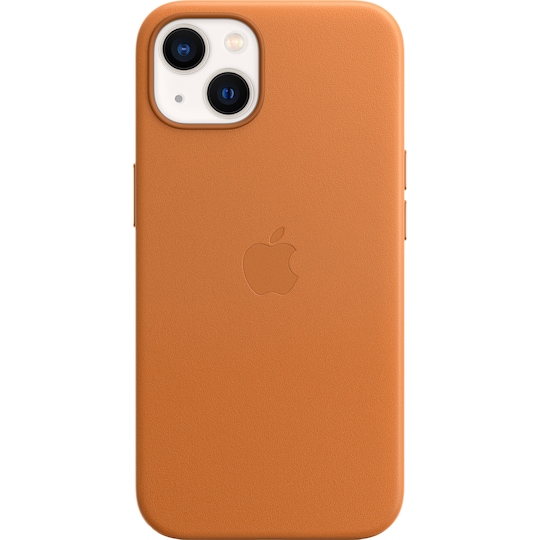 iPhone 13 läderfodral med MagSafe (Golden Brown)