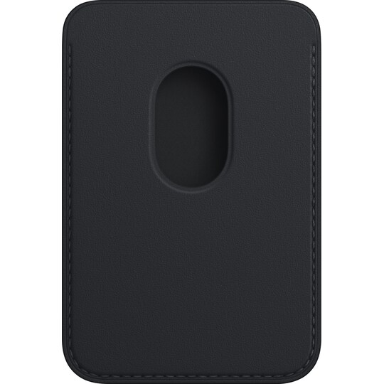 iPhone plånbok i läder med  MagSafe (midnight)