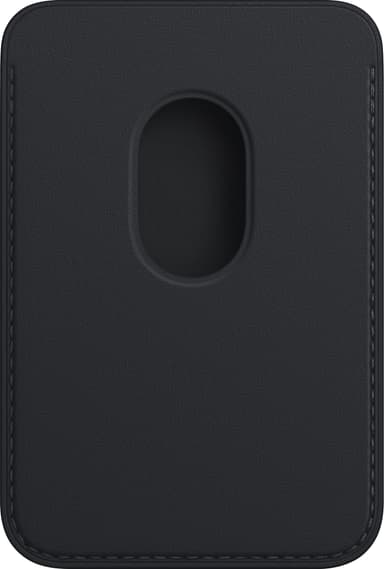 iPhone plånbok i läder med  MagSafe (midnight)