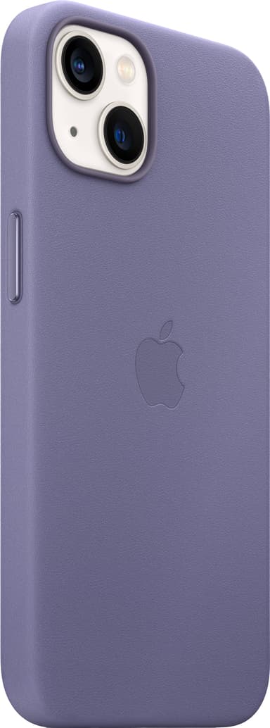 iPhone 13 läderfodral med MagSafe (Wisteria)