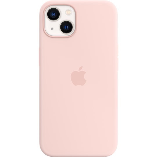 iPhone 13 silikonfodral med MagSafe (chalk pink)