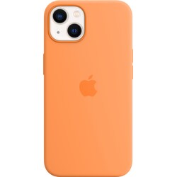 iPhone 13 silikonfodral med MagSafe (marigold)