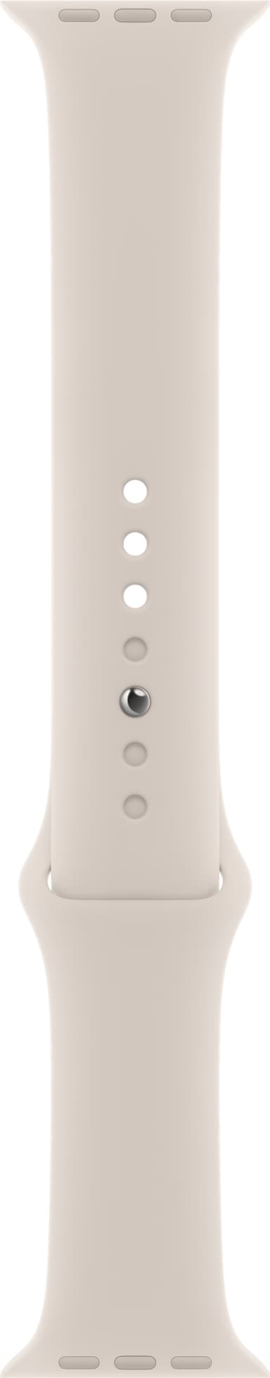 Apple 45 mm Sportarmband (starlight)
