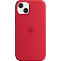 iPhone 13 silikonfodral med MagSafe (red)