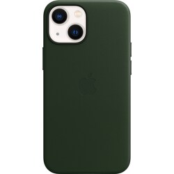 iPhone 13 mini läderfodral med MagSafe (Sequoia Green)