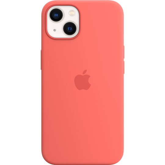 iPhone 13 silikonfodral med MagSafe (pink pomelo)