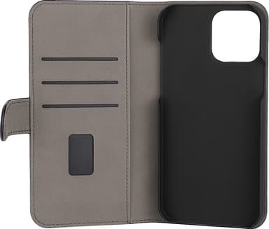 Gear iPhone 13 Pro Max plånboksfodral (svart)