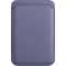 iPhone plånbok i läder med  MagSafe (wisteria)