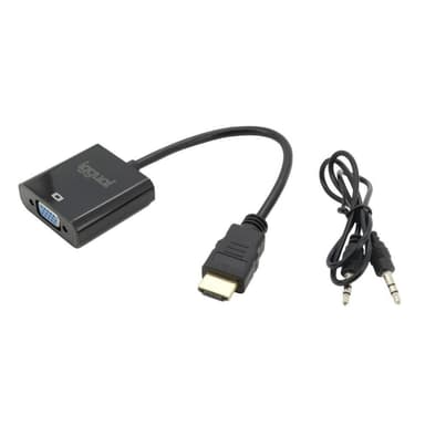 Kabel HDMI iggual IGG317303 WUXGA Svart