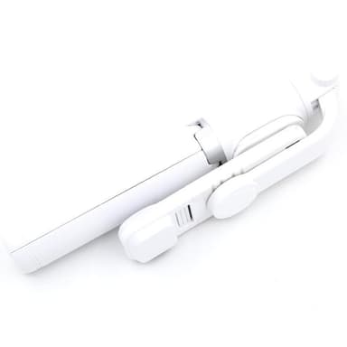 Stativ / tripod till mobiltelefon med Bluetooth och belysning, Vit