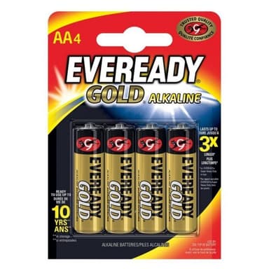 Batterier Energizer LR6 BL4 AA (4 pcs)