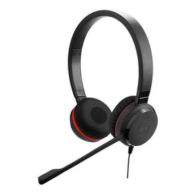 Jabra Evolve 30 II, Headset, Huvudband, Kontor/callcenter, Svart, Bina