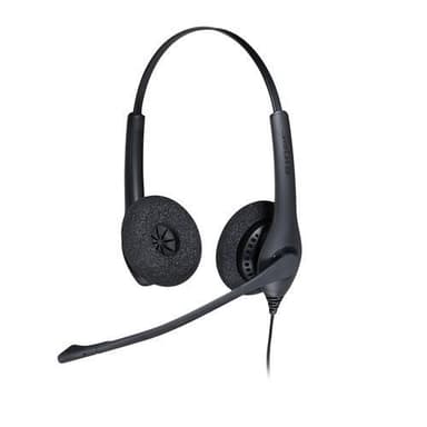 Jabra Biz 1500 Duo USB, Headset, Huvudband, Kontor/callcenter, Svart,