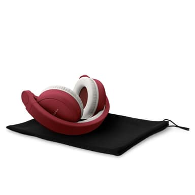 Energy Sistem-hörlurar 2 Pannband/On-Ear, Bluetooth, Ruby Red, Trådlös