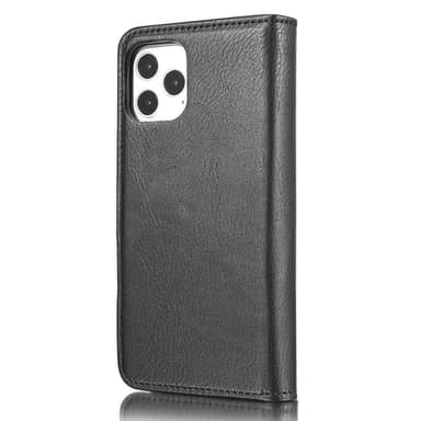 DG.MING iPhone 13 Mini Split Läder Plånboksfodral - Svart