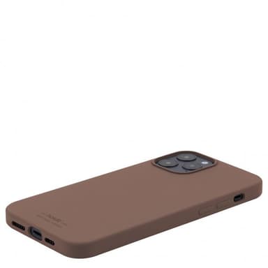 holdit iPhone 12 Pro Max Skal Silikon Dark Brown