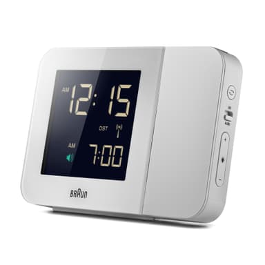 Braun digital global radiokontrollerad projektionsklocka bnc015whrc