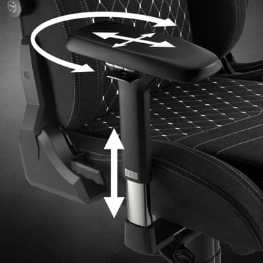 ZEN NARA CLOTH EDITION gamingstol (Tyg) - mörkgrå