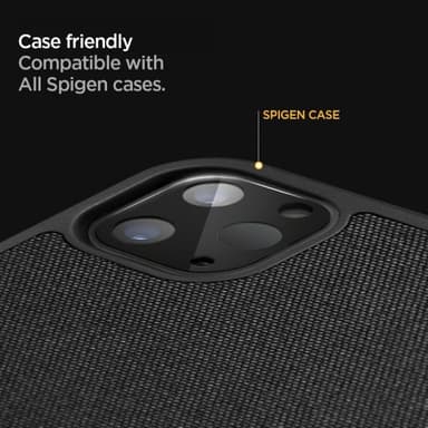 Spigen iPad Pro 11/iPad Pro 12.9 Kameralinsskydd Glas.tR Optik Svart