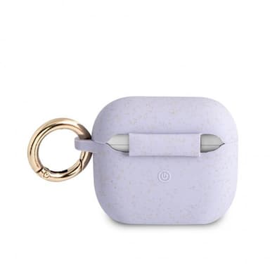Guess AirPods 3 Skal Printed Logo Violet
