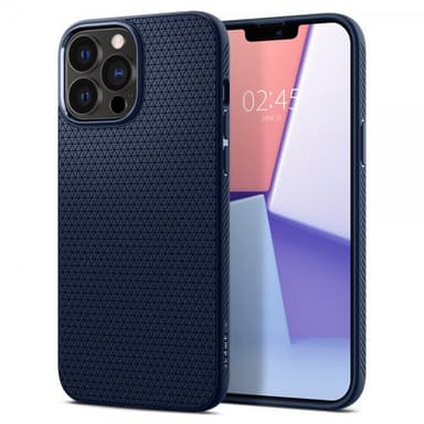 Spigen iPhone 13 Pro Max Skal Liquid Air Navy Blue