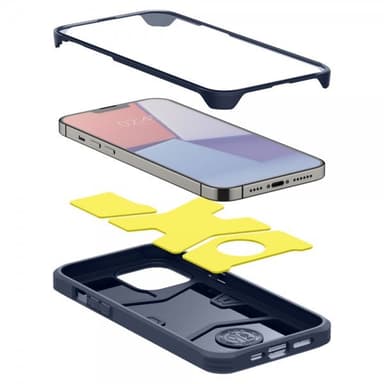 Spigen iPhone 13 Pro Skal Geo Armor 360 Navy Blue