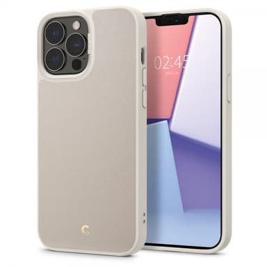iPhone 13 Pro Max Skal Leather Brick Cream