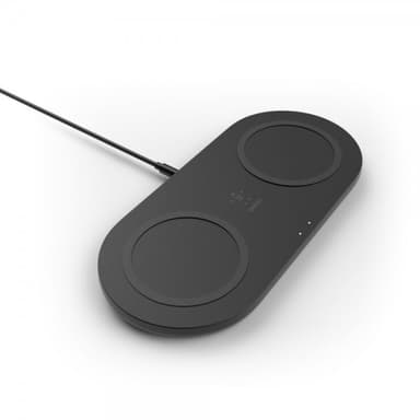 Belkin Trådlös Laddare BOOST CHARGE 15W Dual Wireless Charging Pads Svart
