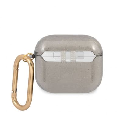 Guess AirPods 3 Skal Glitter Case Svart
