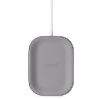 holdit Trådlös Laddare Earphone Wireless Charger Taupe
