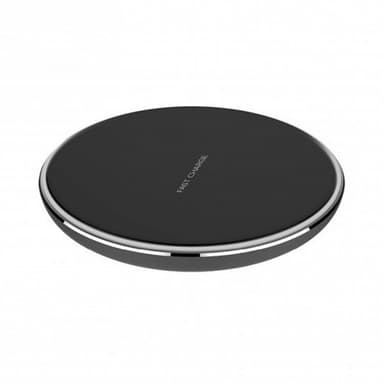 XQISIT Trådlös Laddare Wireless Fast Charger 15W Svart