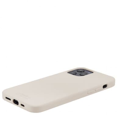 iPhone 12/iPhone 12 Pro Skal Silikon Light Beige