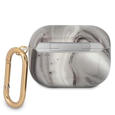 Guess AirPods Pro Skal Shiny Marble Svart