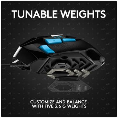 Logitech G502 Lol K/DA USB gamingmus