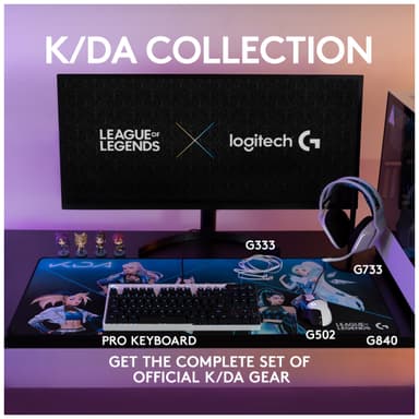 Logitech G502 Lol K/DA USB gamingmus