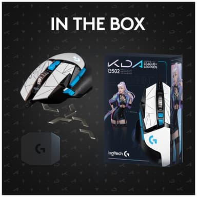 Logitech G502 Lol K/DA USB gamingmus