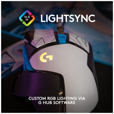 Logitech G502 Lol K/DA USB gamingmus