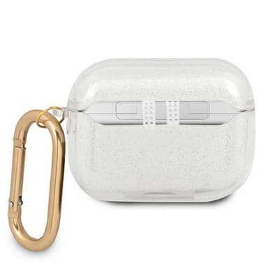 Guess AirPods Pro Skal Glitter Case Transparent