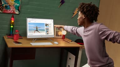 HP All-in-one 27 R5-5/8/512 AIO stationär dator