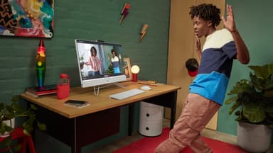 HP All-in-one 27 R5-5/8/512 AIO stationär dator