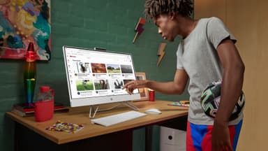 HP All-in-one 27 R5-5/8/512 AIO stationär dator