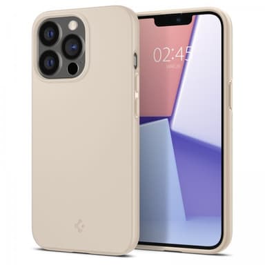 Spigen iPhone 13 Pro Skal Thin Fit Sand Beige