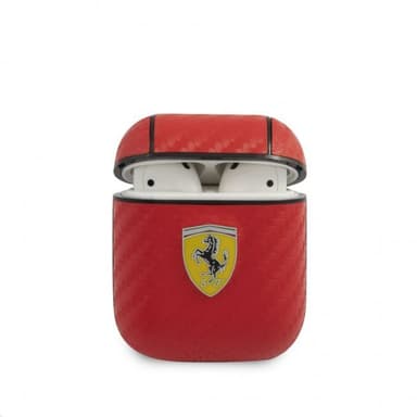 Ferrari AirPods (1/2) Skal Carbon Röd