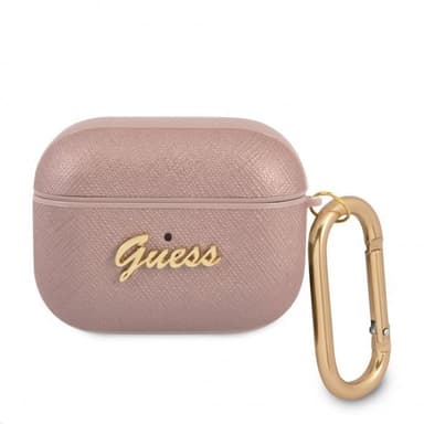 Guess AirPods Pro Skal Saffiano Rosa