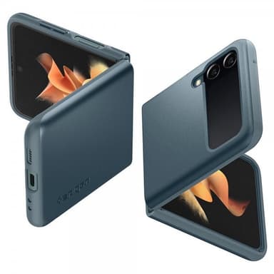 Spigen Samsung Galaxy Z Flip 3 Skal Thin Fit Shiny Green