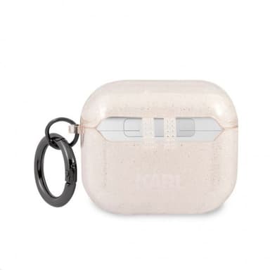 Karl Lagerfeld AirPods 3 Skal Choupette Glitter Guld
