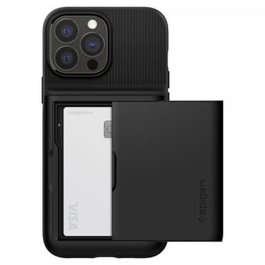 Spigen iPhone 13 Pro Skal Slim Armor CS Svart