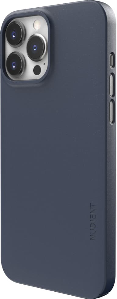 Nudient Thin v3 iPhone 13 Pro Max fodral (blått)