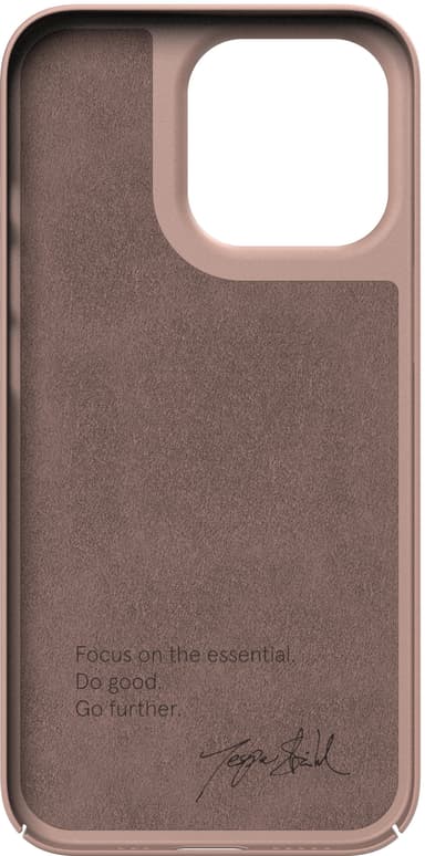 Nudient Thin v3 iPhone 13 Pro fodral (rosa)
