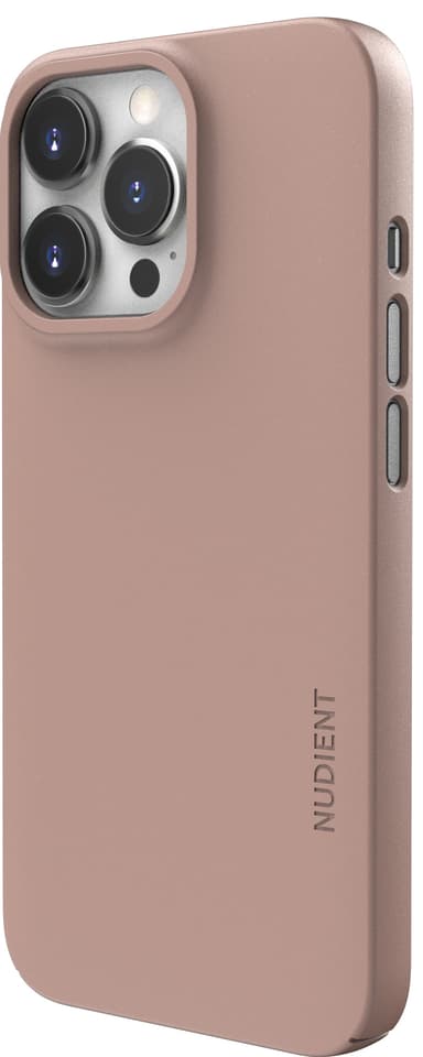 Nudient Thin v3 iPhone 13 Pro fodral (rosa)
